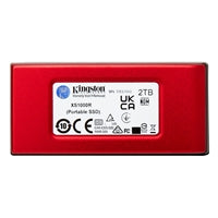 Kingston XS1000 2TB Portable SSD Red - 1050MB/s USB 3.2 Gen 2 Kingston XS1000 2TB Portable SSD Red - 1050MB/s USB 3.2 Gen 2